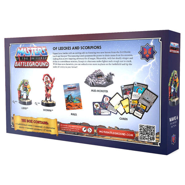 Masters of the Universe: Battleground: Evil Horde Faction (Wave 6) rear cover