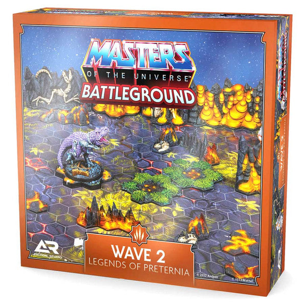 Masters of the Universe: Battleground: Legends of Preternia (Wave 2) miniatures