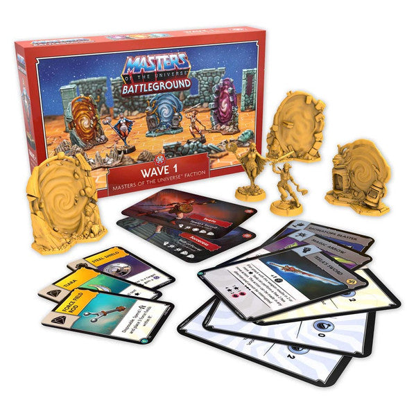 Masters of the Universe: Battleground: Masters of the Universe Faction (Wave 1) miniatures
