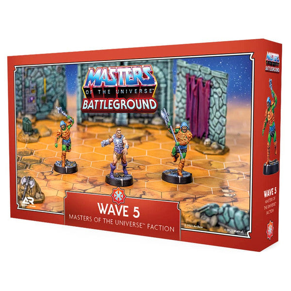 Masters of the Universe: Battleground: Masters of the Universe Faction (Wave 5) miniatures