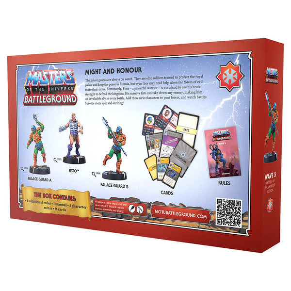 Masters of the Universe: Battleground: Masters of the Universe Faction (Wave 5) rear cover
