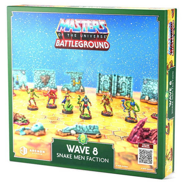 Masters of the Universe: Battleground: Snake Men Faction (Wave 8) miniatures