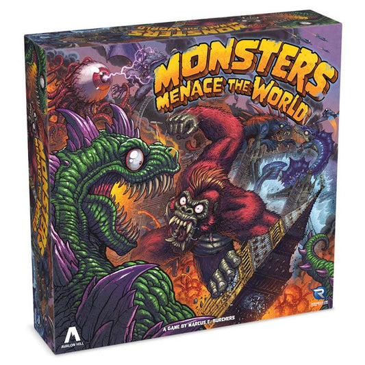 Monsters Menace The World board game
