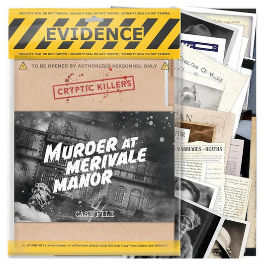 Murder at Merivale Manor party game