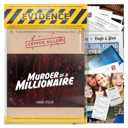 Murder of a Millionaire party game