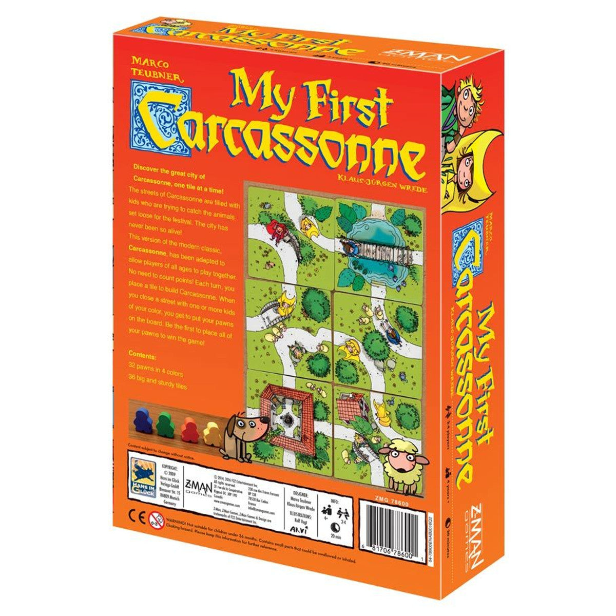 My First Carcassonne rear cover