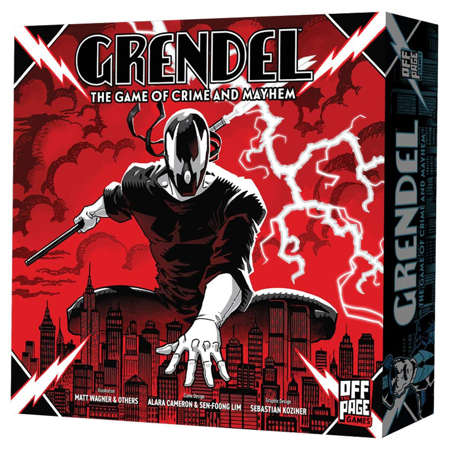Grendel: The Game of Crime and Mayhem board game