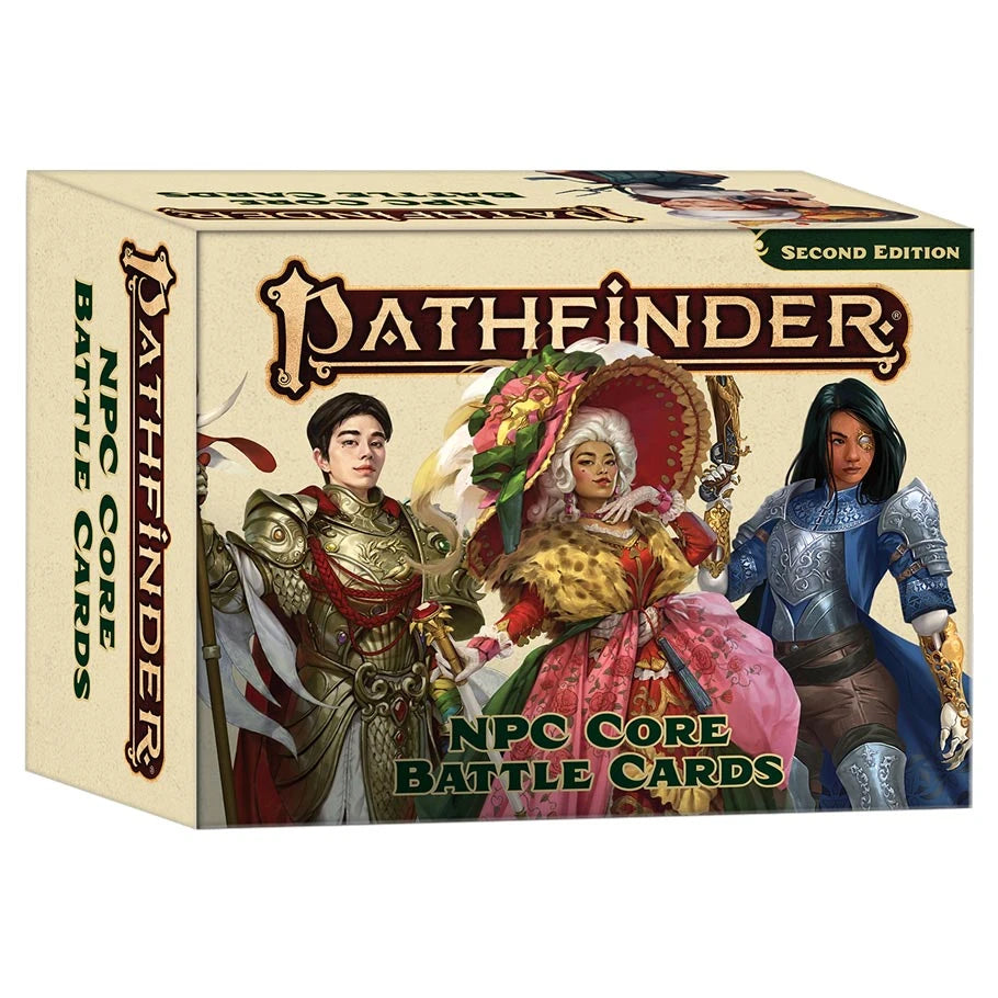 PF2E: NPC Core Battle Cards
