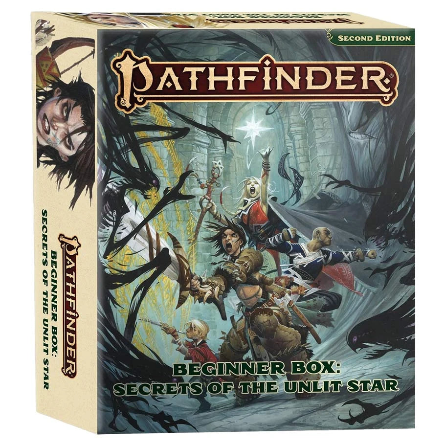 Pathfinder 2E: Beginner Box: Secrets of the Unlit Star role playing game