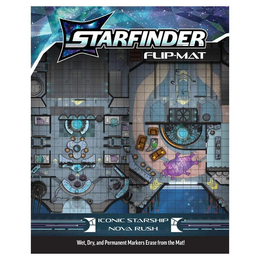 SF2E: Flip-Mat: Iconic Starship NovaRush
