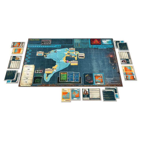 Pandemic: Legacy Season 2 board