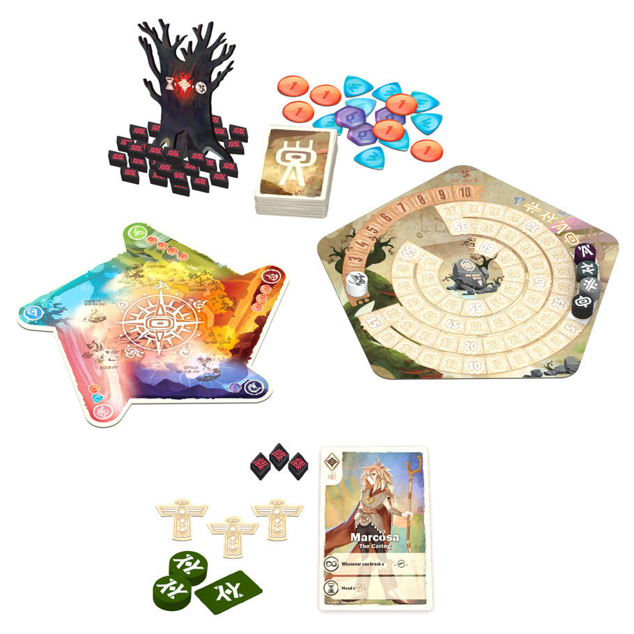 The Vale of Eternity: Curse components