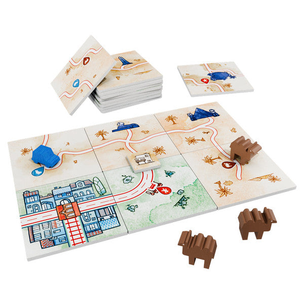 Railroad Tiles: Desert Expansion compoents