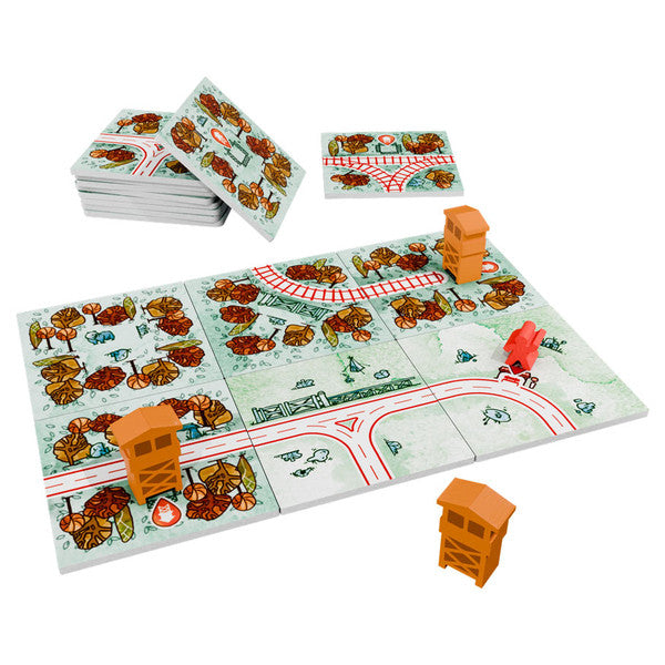 Railroad Tiles: Forest Expansion components