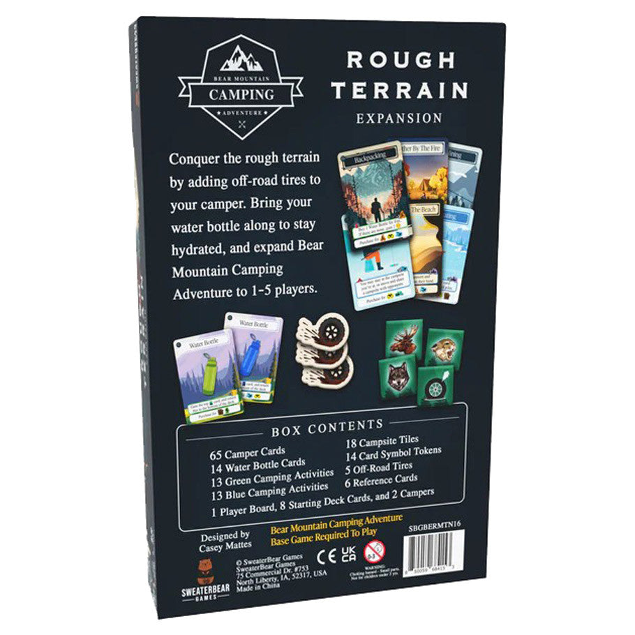 Bear Mountain Camping Adventure: Rough Terrain rear cover