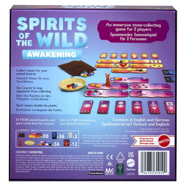 Spirits of the Wild: Awakening rear cover