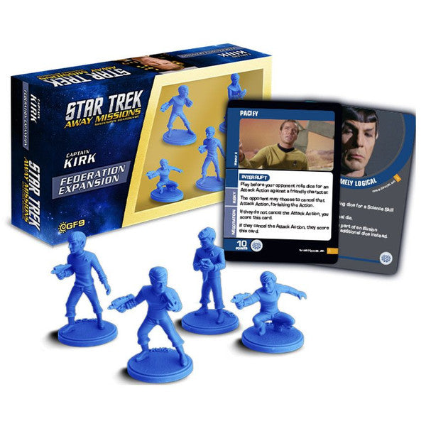 Star Trek: Away Missions: Captain Kirk Expansion components