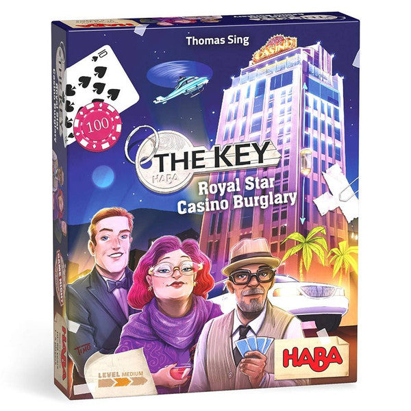 The Key: Royal Star Casino Burglary board game