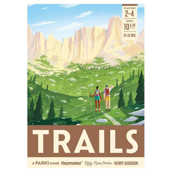 Trails: A Parks Game board game