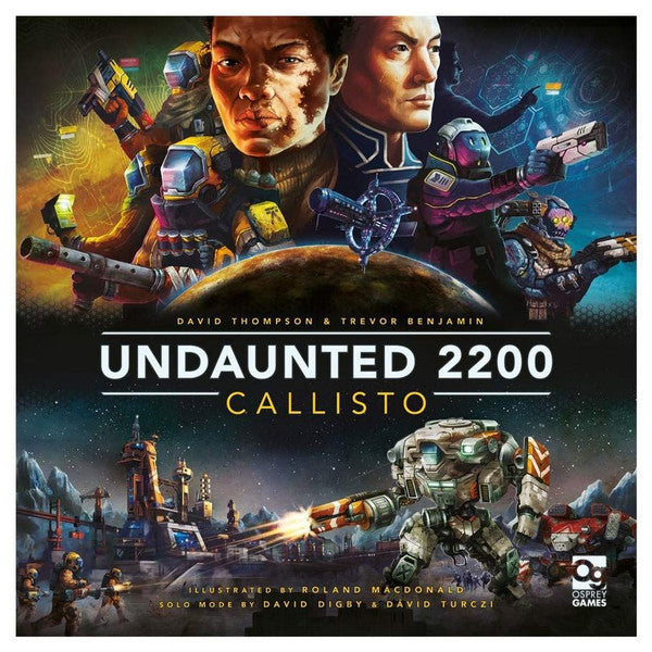 Undaunted 2200: Callisto card game