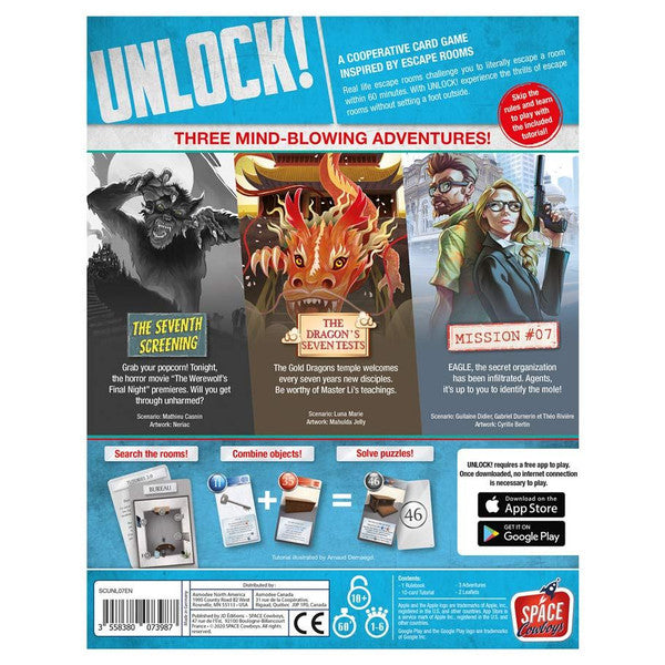 Unlock! Epic Adventures rear cover