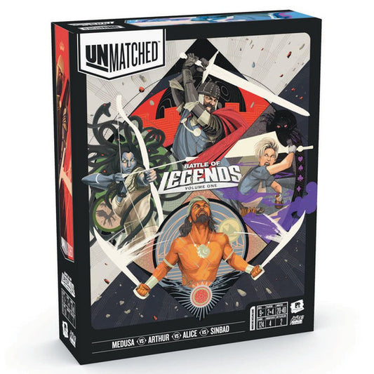 Unmatched Battle Of Legends Volume 1 board game