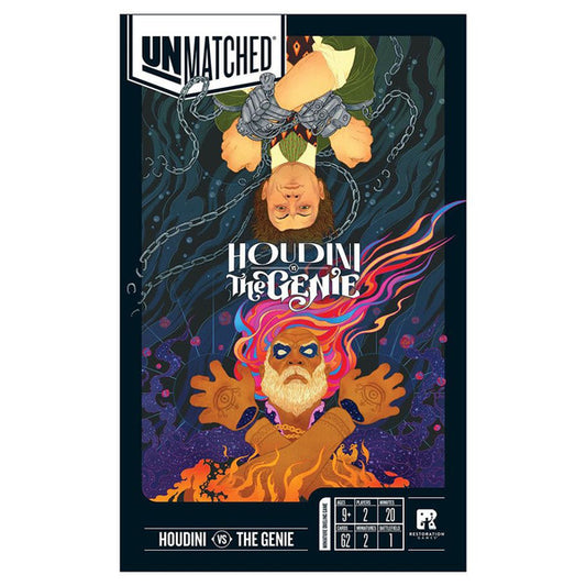Unmatched: Houdini vs. the Genie board game