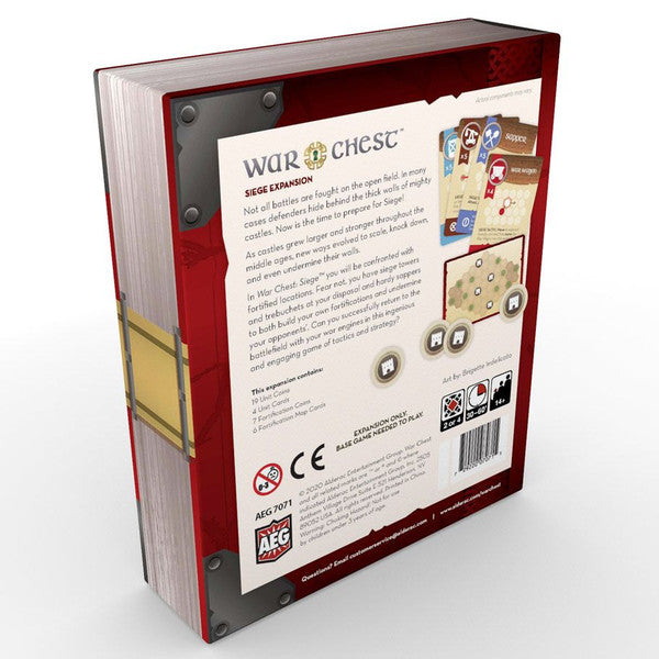 War Chest: Siege rear cover
