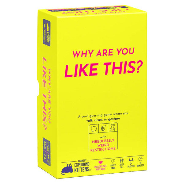 Why Are You Like This? party game