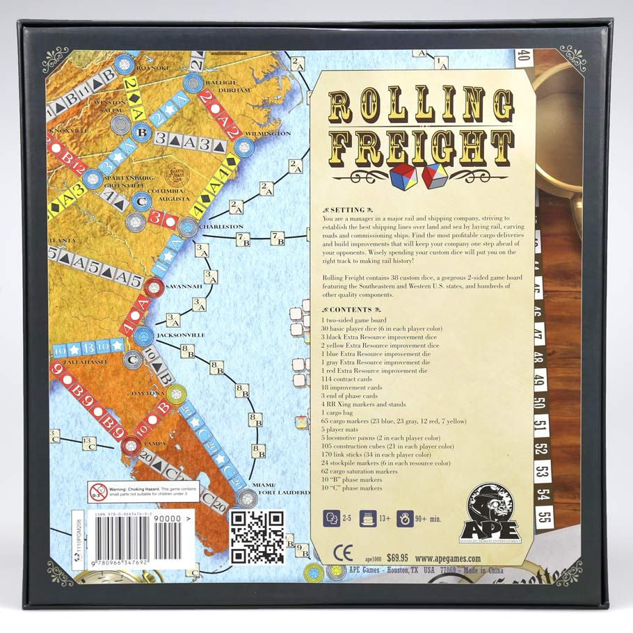Rolling Freight rear cover