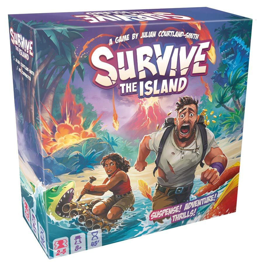 Survive The Island board game