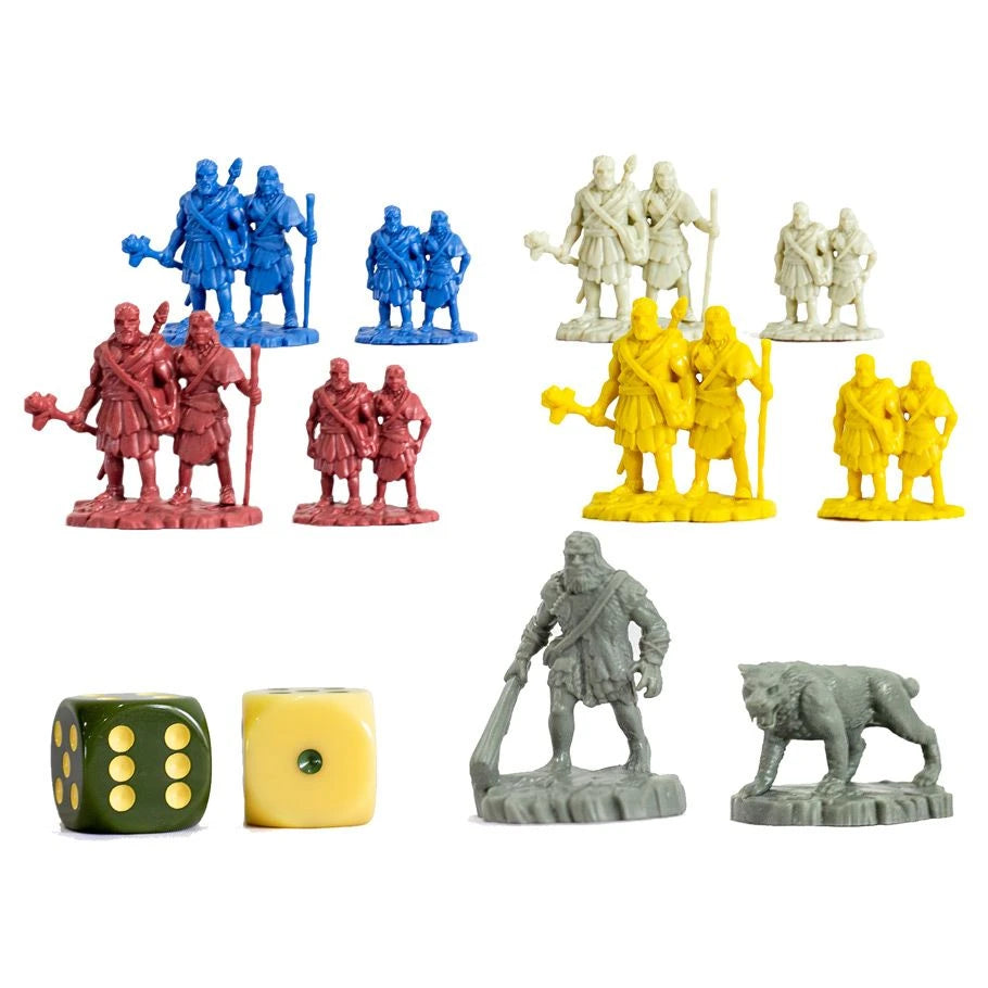 Catan: Dawn of Humankind components