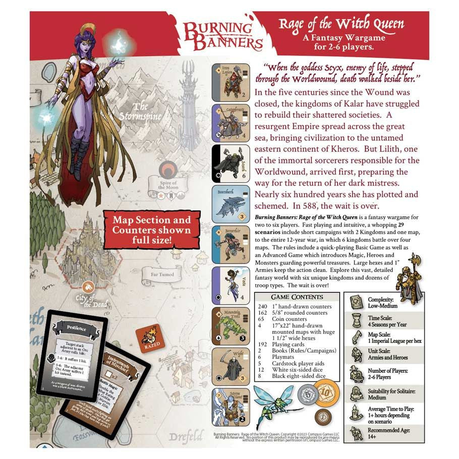 Burning Banners rear cover