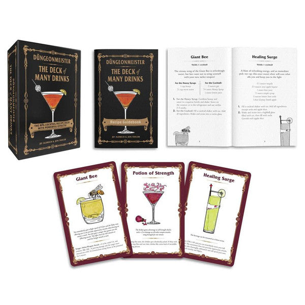 Deck of Many Drinks contents