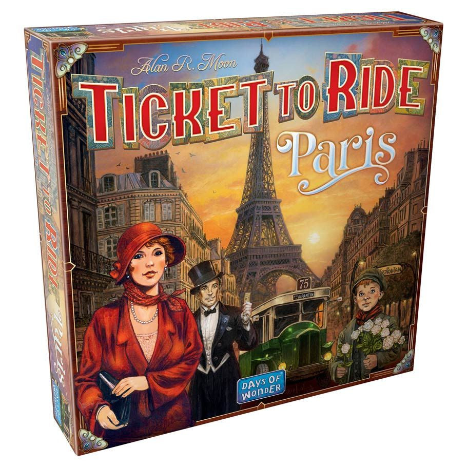 Ticket to Ride: Paris board game