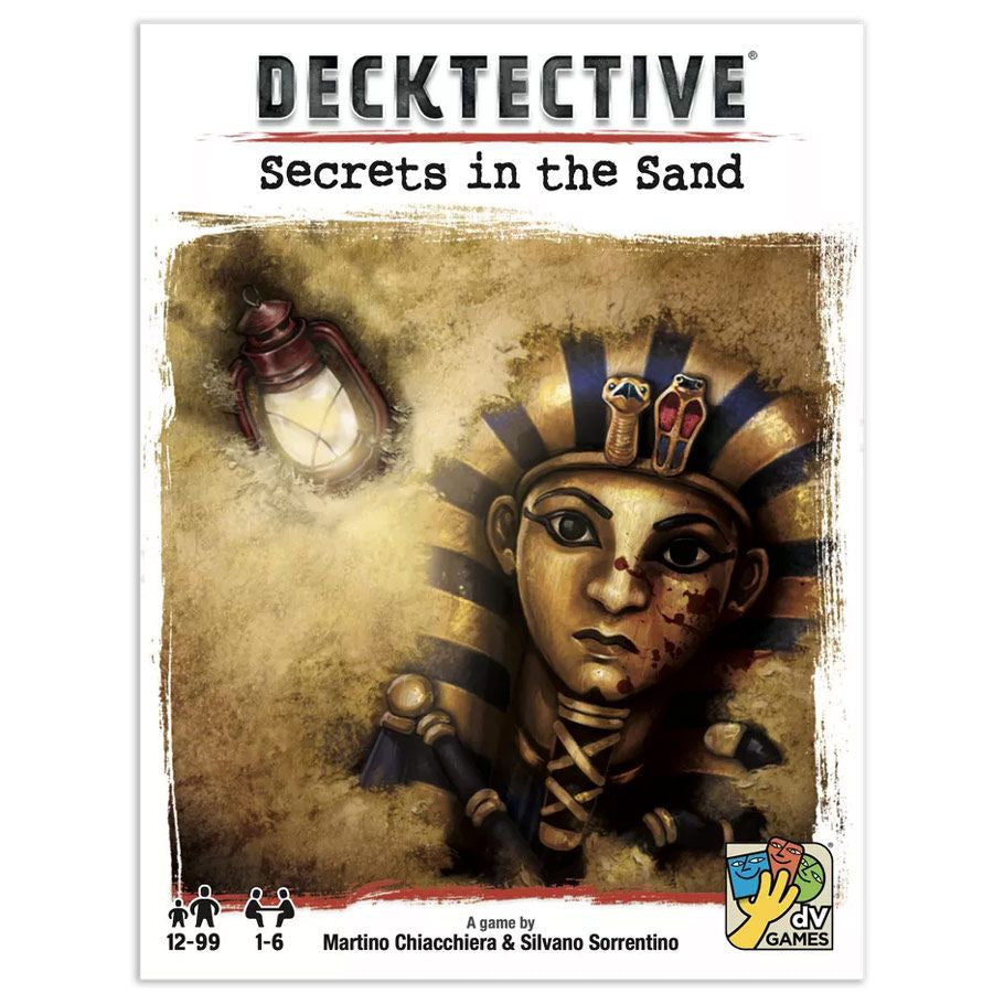 Decktective: Secrets in the Sand party game