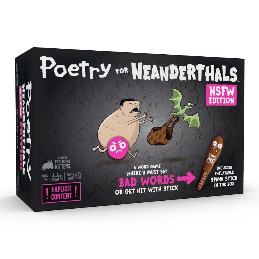 Poetry for Neanderthals: NSFW party game