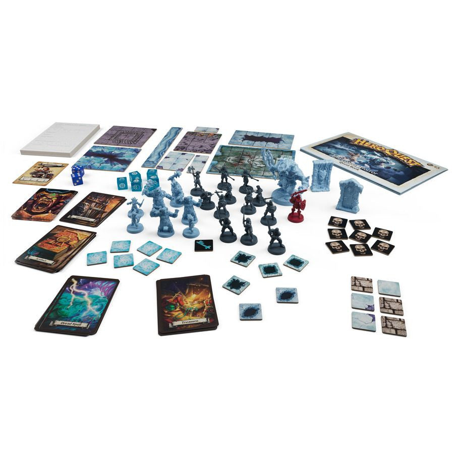 HeroQuest: The Frozen Horror components