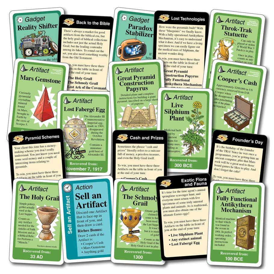 Chrononauts: Missing Artifacts cards