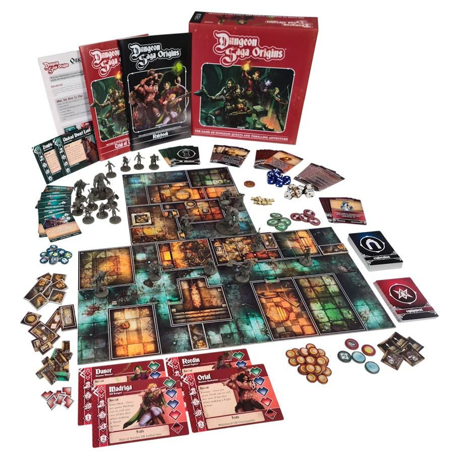 Dungeon Saga Origins board game