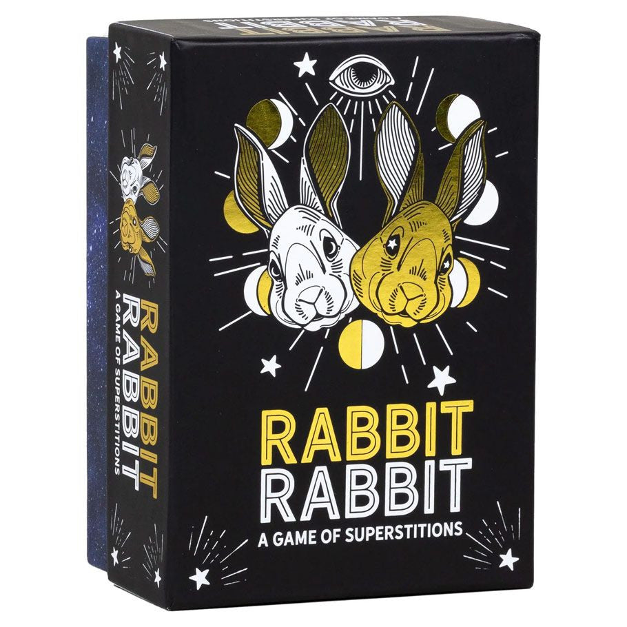 Rabbit Rabbit: A Game of Superstitions party game