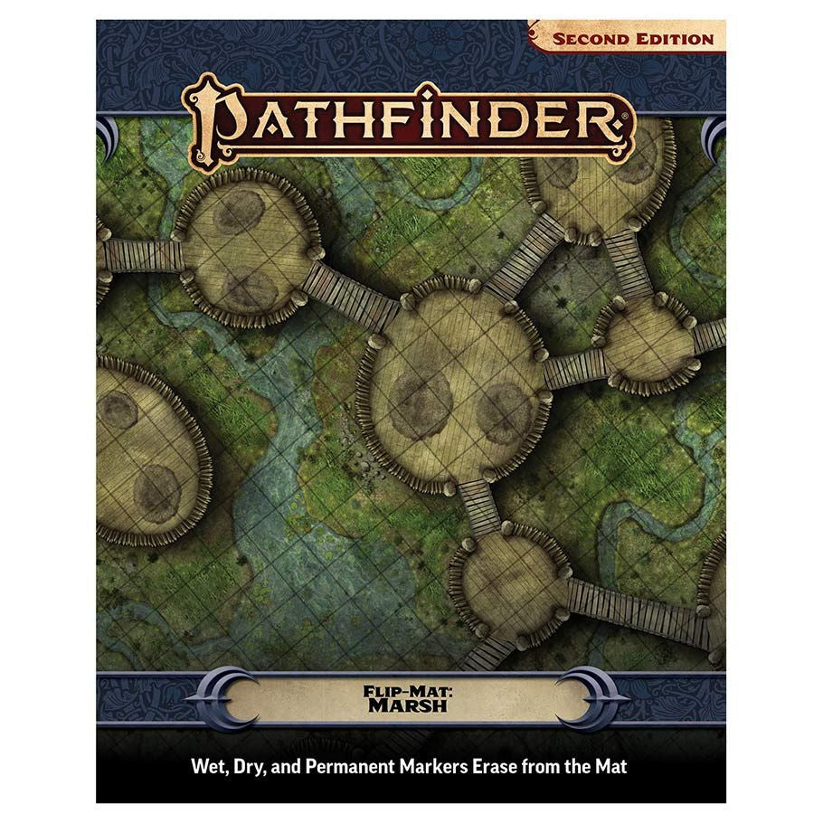 PF2E: Flip Mat: Marsh