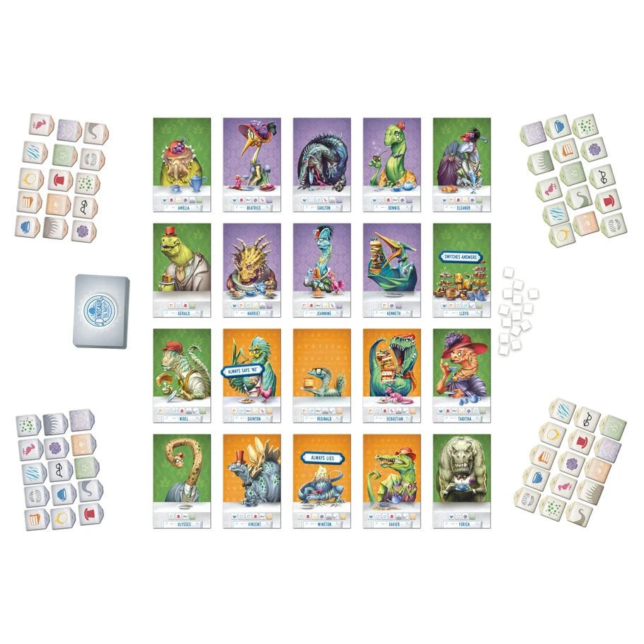 Dinosaur Tea Party components