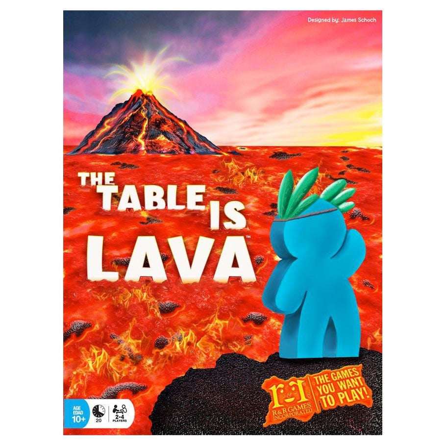 The Table is Lava party game