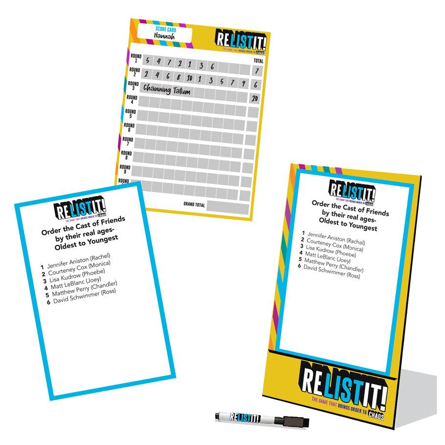 Relist It components