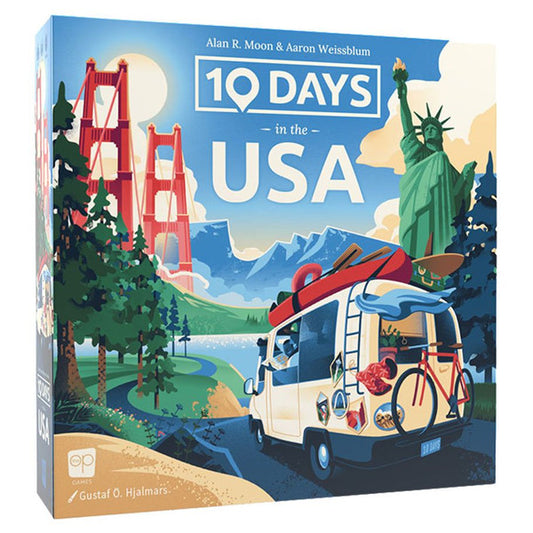 10 Days in the USA board game