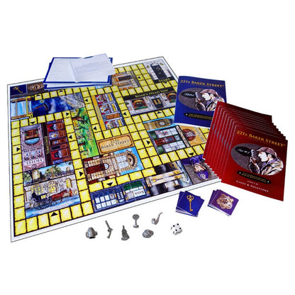 221B Baker Street Deluxe Edition components