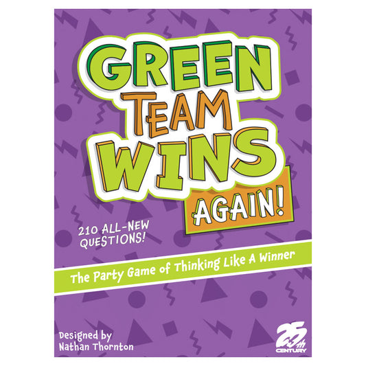 Green Team Wins Again party game