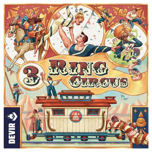 3 Ring Circus board game