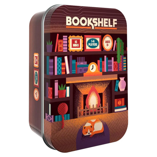 Bookshelf dexterity game